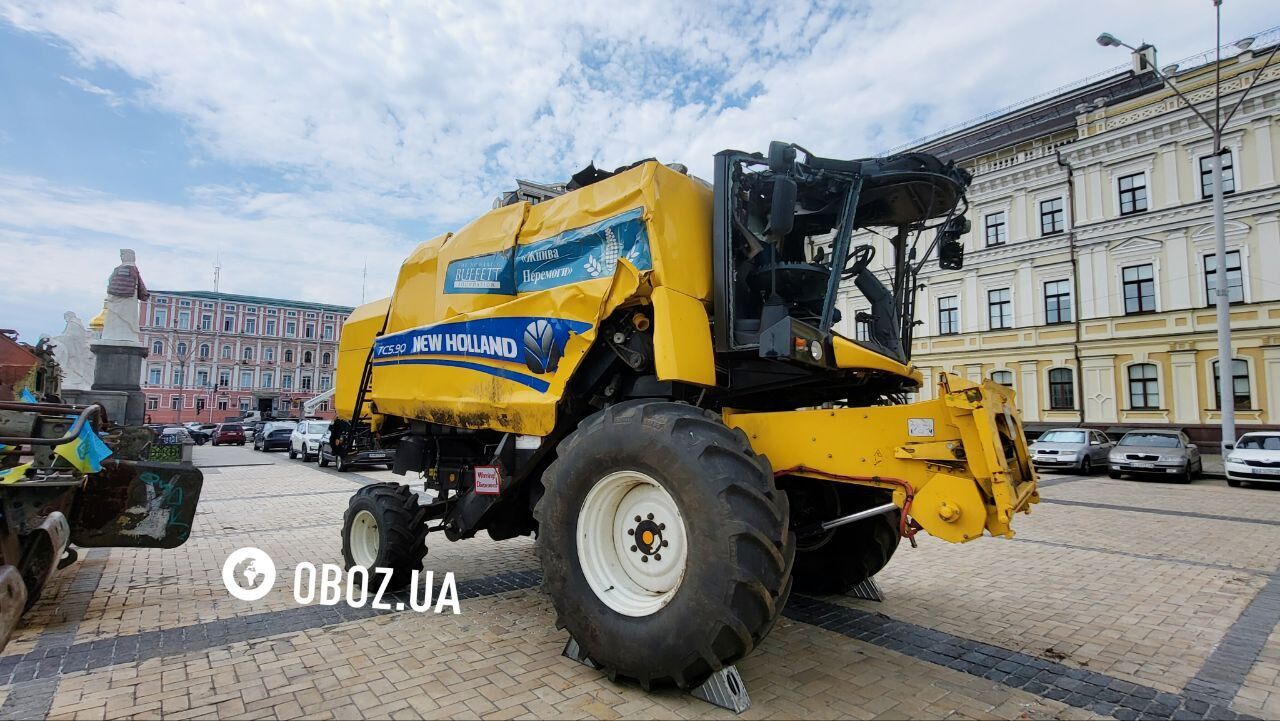 Такая цена хлеба в военной Украине: в центре Киева появилась новая экспозиция, посвященная фермерам. Фото и видео