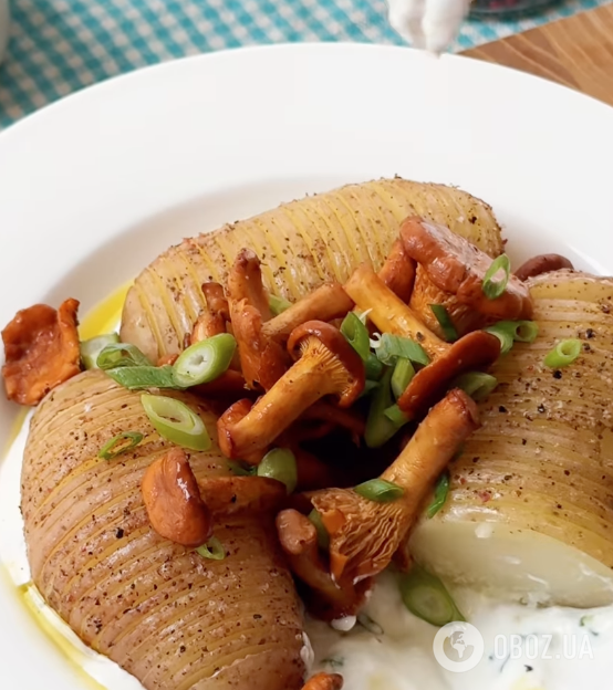 Как вкусно приготовить молодой картофель с грибами