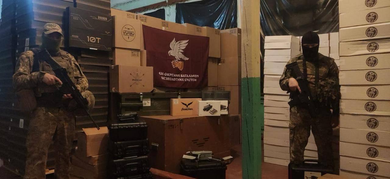 Наєв передав допомогу підрозділам, що виконують бойові завдання на Покровському напрямку. Фото