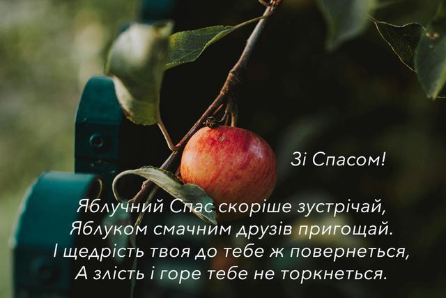 С Яблочным спасом: теплые поздравления