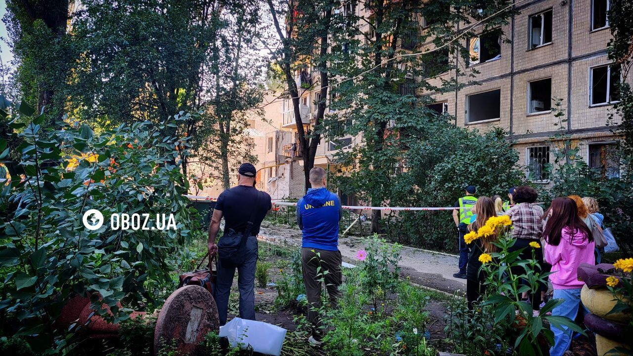 Ракетный удар по Киеву 31 июля