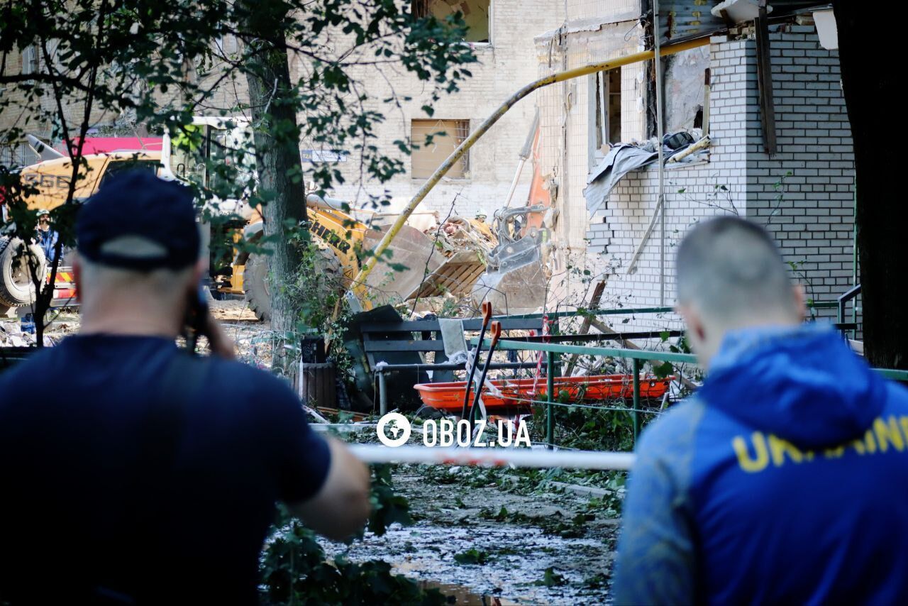 Ракетный удар по Киеву 31 июля
