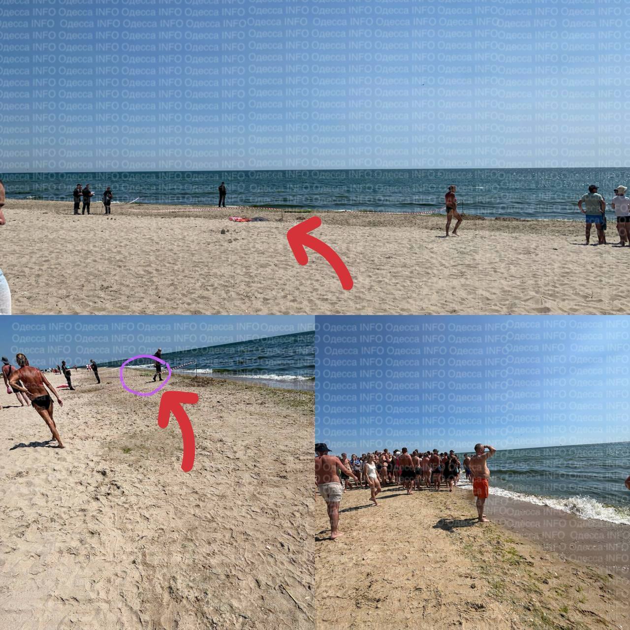 На пляжах під Одесою вибухнули міни: загинули троє людей. Фото і відео