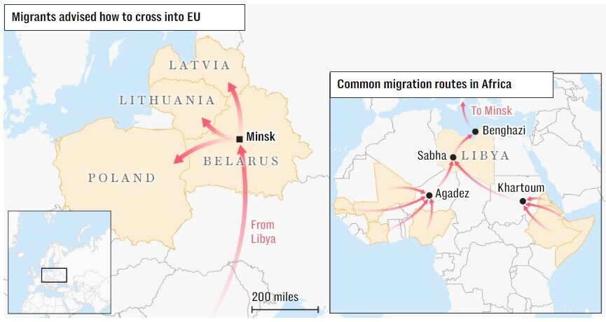 Рейс Бенгазі – Мінськ