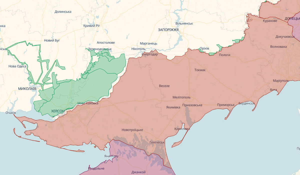 Кремль не готов отдать Украине оккупированные территории Херсонской и Запорожской областей – WP