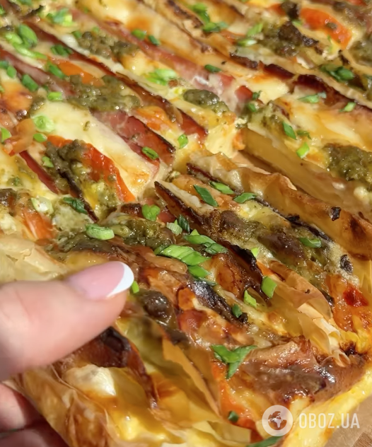 Готовый пирог