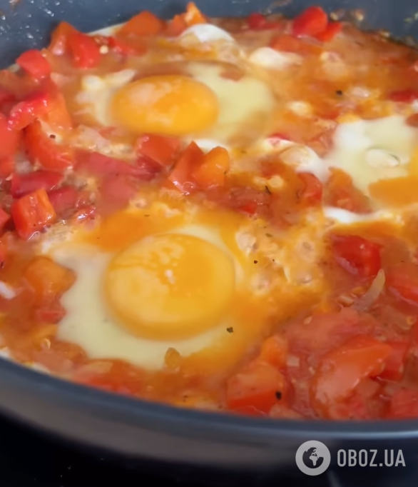 Приготування шакшуки