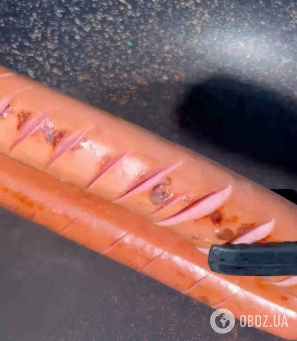 Смажені сосиски