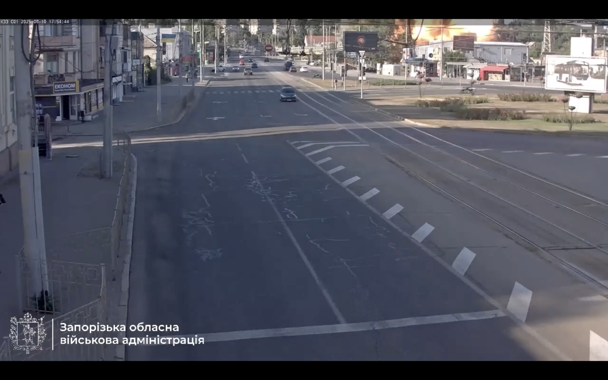 "Террор. Воскресенье, выходной день": появились кадры вражеского удара по автовокзалу в Запорожье. Видео