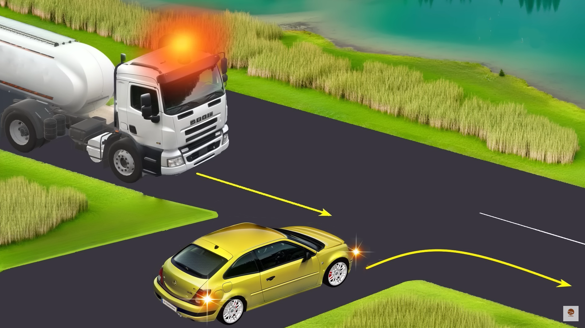 Кто должен дать дорогу? Тест по ПДД с неочевидным ответом