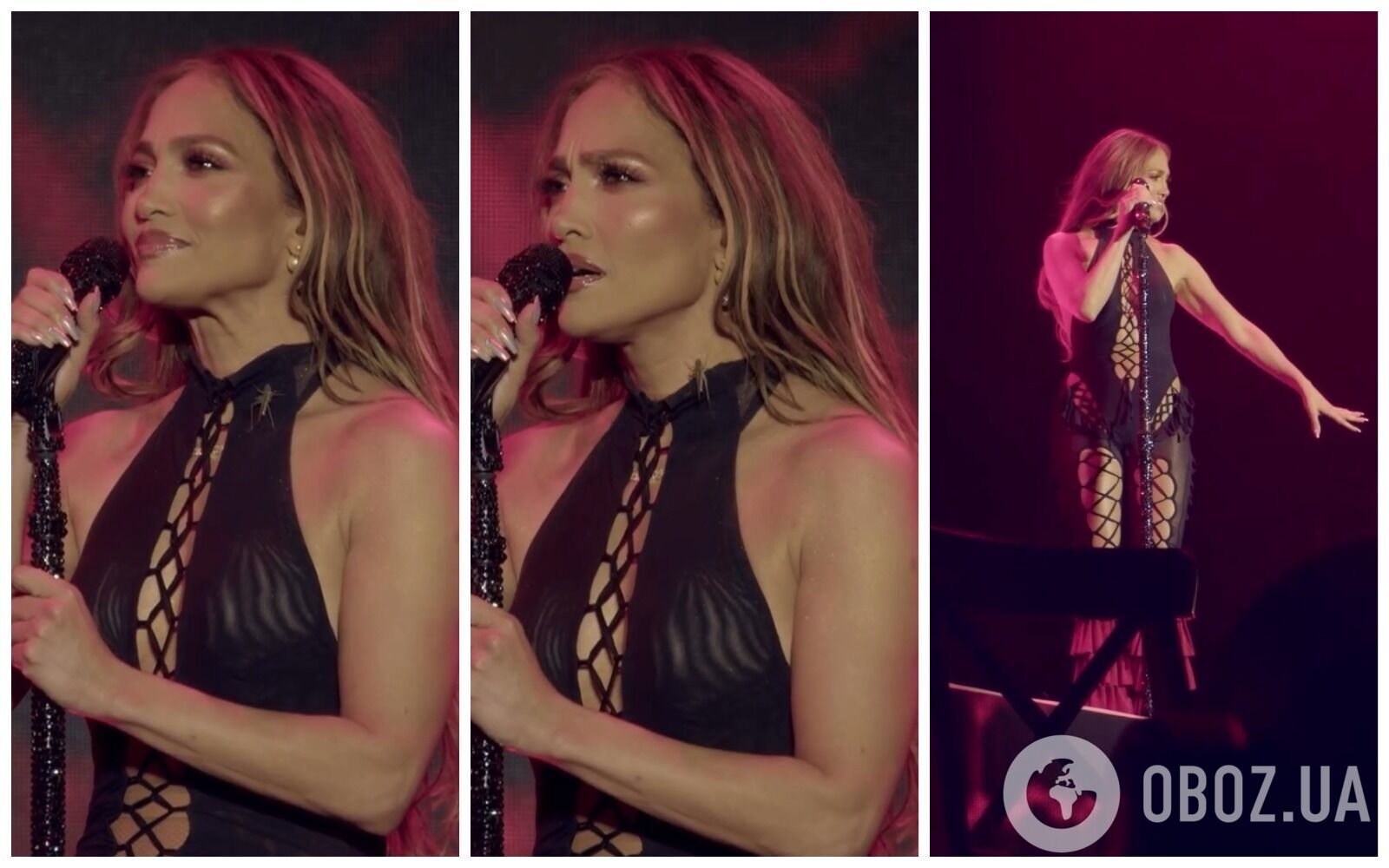 Дженніфер Лопес на сцені довелося рятуватися від великого цвіркуна: "епічна" реакція співачки підкорила мережу. Відео