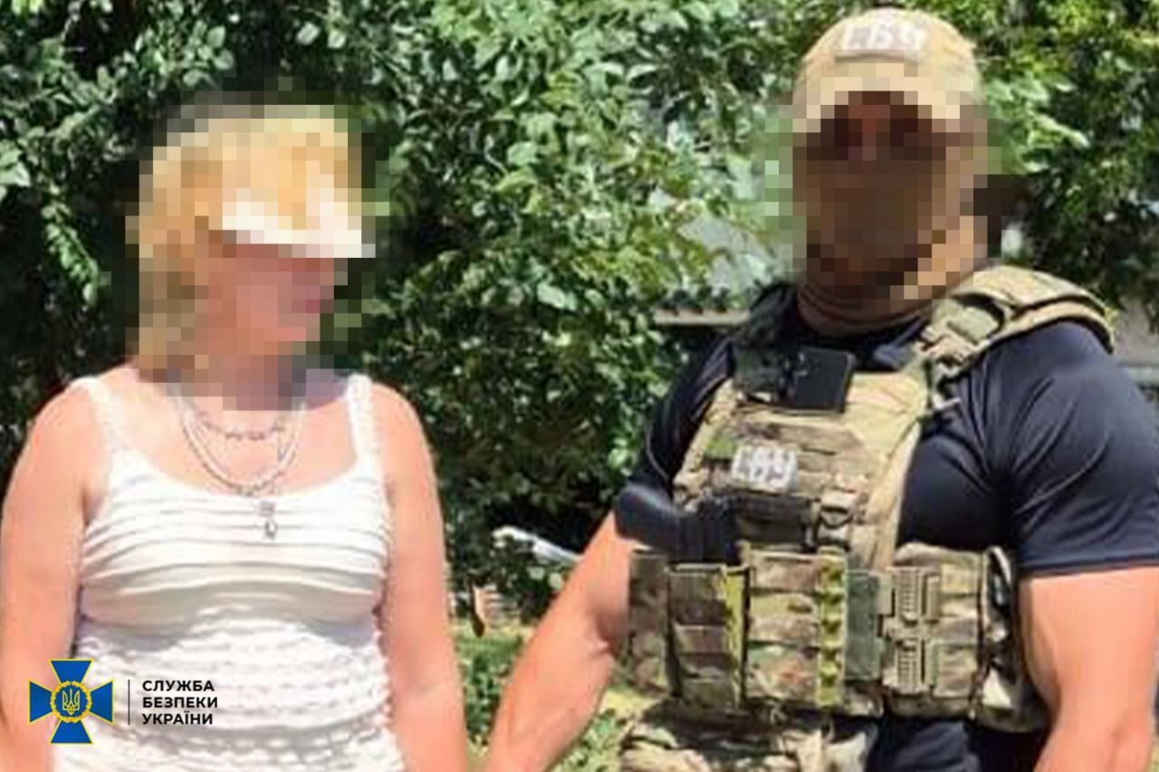 Обходила местность: СБУ задержала российскую агентку, которая готовила ракетный удар по Запорожью. Фото