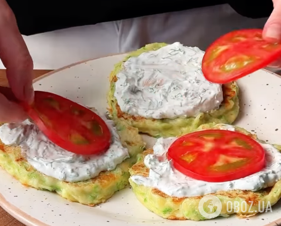 Вкусные оладьи из кабачков