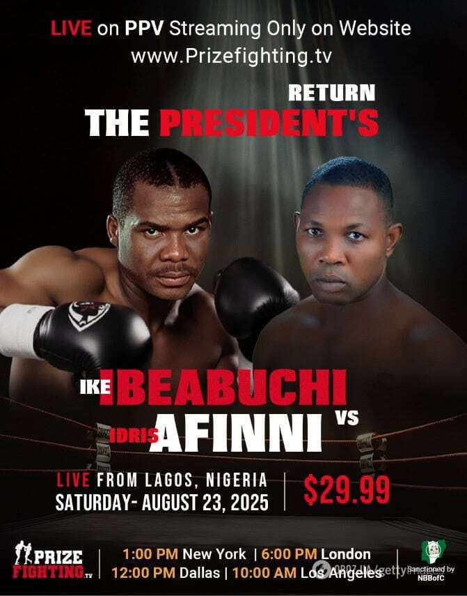 Усику бросил вызов непобедимый "Нигерийский Кличко"