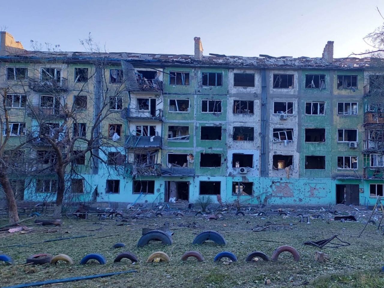 Белозерское обстрел