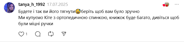 Який рюкзак обрати для першокласника? Думки українських батьків розділились