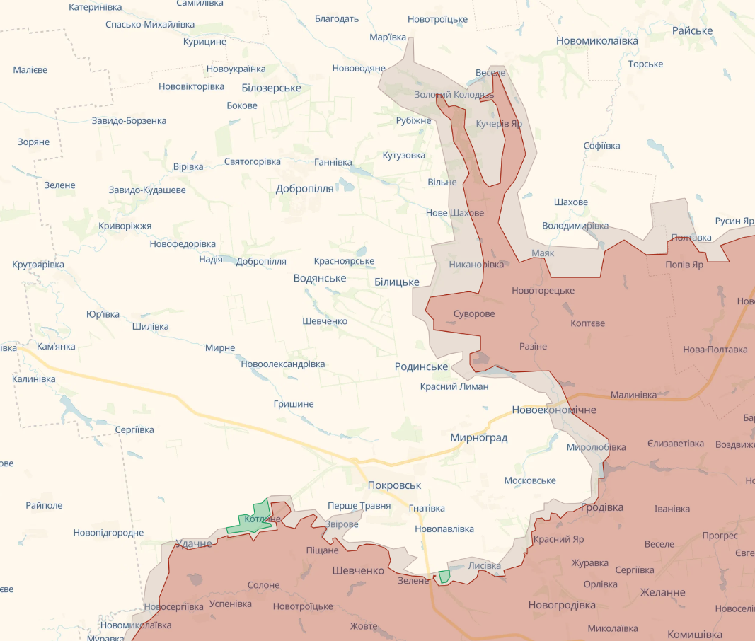 "Завдання ДРГ – дезорганізовувати оборону": експерт оцінив ситуацію в районі Покровська і вказав на ризики. Карта