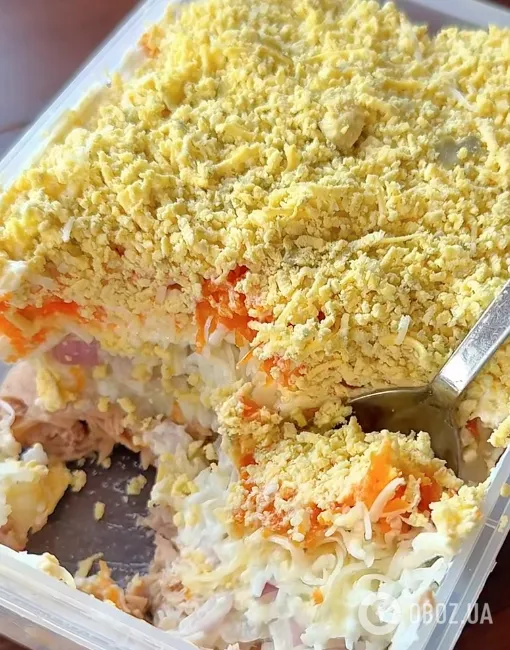 Салат ''Мимоза''
