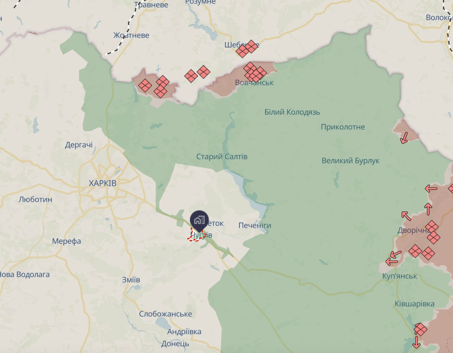 Росія планує обстріл Чугуєва? Міноборони РФ цинічно звинуватило Україну в підготовці "провокації" в день зустрічі Трампа з Путіним