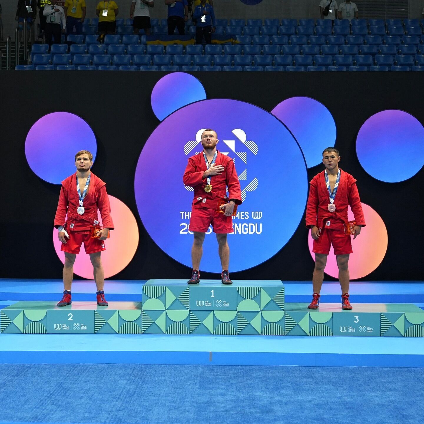 Украина разгромила Россию в финалах Всемирных игр, заставив трижды слушать украинский гимн. Видео