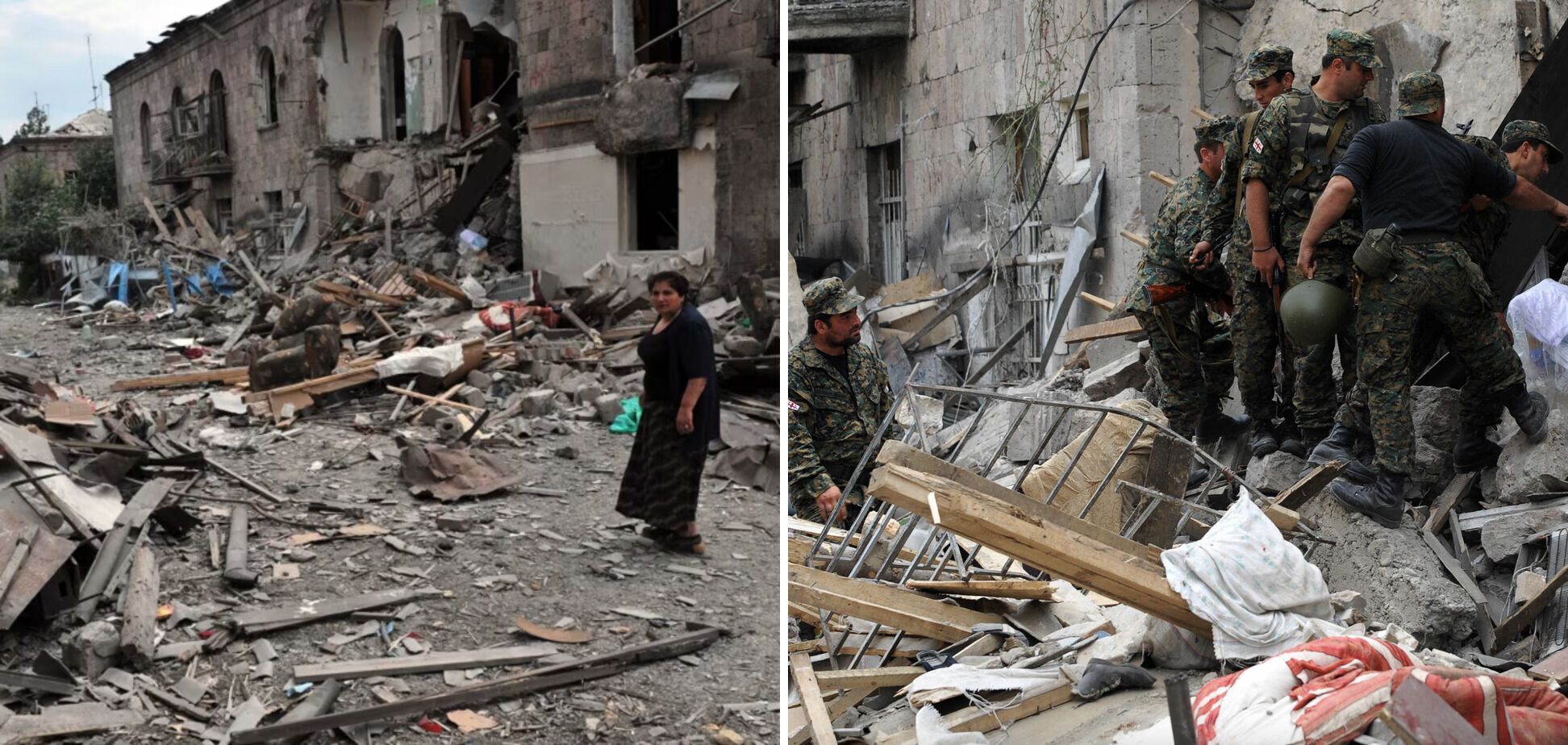 Правляча партія Грузії знову використала кадри війни в Україні для агітації: у МЗС відповіли. Відео