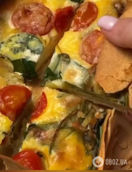 Привычный омлет по-новому: как вкусно приготовить блюдо в лаваше