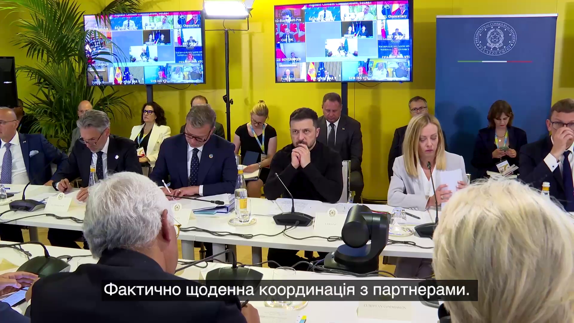 "Немає жодної ознаки, що росіяни готуються до завершення війни": Зеленський провів більше 30 консультацій з партнерами. Відео