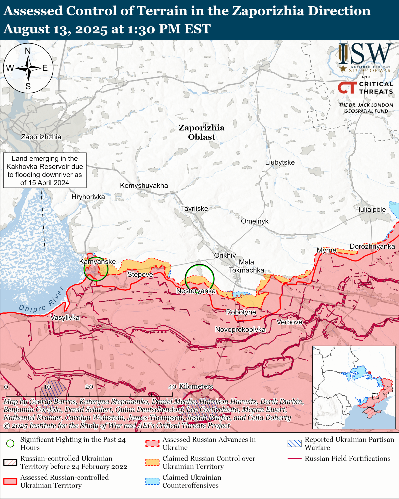 Росія готується до відновлення наступальних операцій на півдні України – ISW