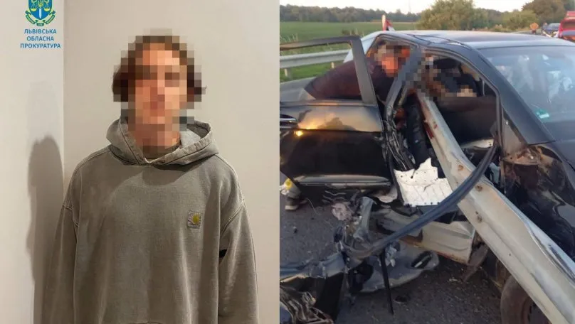 На Львівщині 15-річна дівчина загинула в ДТП через два тижні після смерті мами: за кермом авто сидів неповнолітній без прав