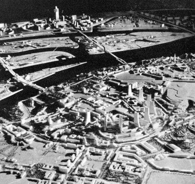 "Ожерелье Липок": в 1960-х центр Киева хотели изменить, построив девять гигантских зданий. Фото