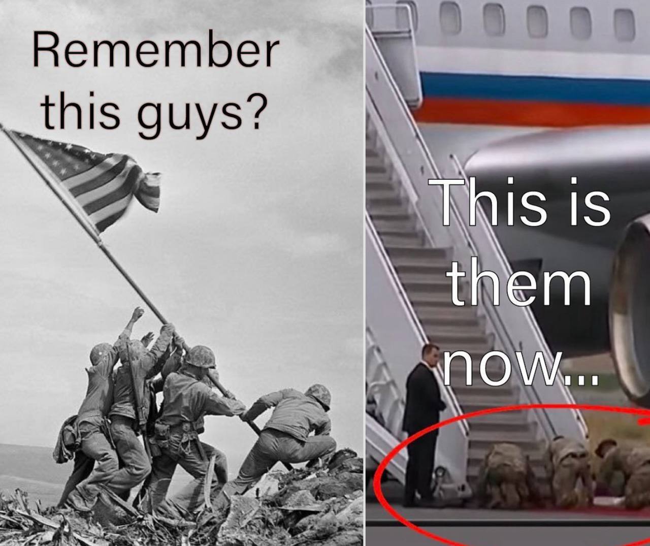 "Кто-то должен ответить": дочь Келлога возмутилась, что красную дорожку для Путина стелили американские военные. Фото