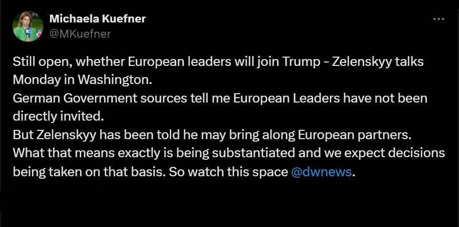 Макрон, Стармер і Мерц проведуть термінове засідання "коаліції охочих": чи поїдуть вони із Зеленським до Трампа