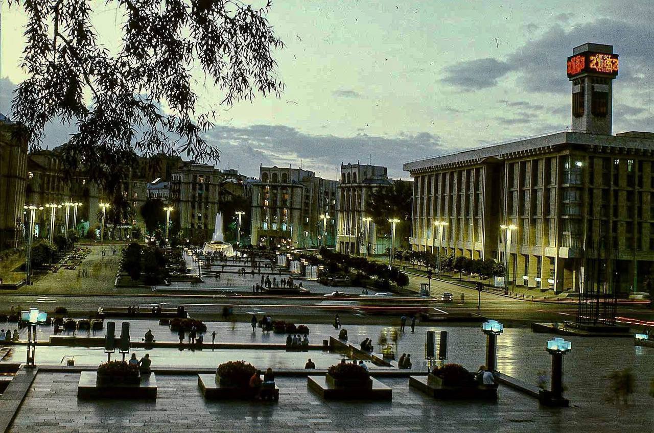 Знакомые места: как выглядел вечерний Киев в 1970-1980 годах. Атмосферные фото
