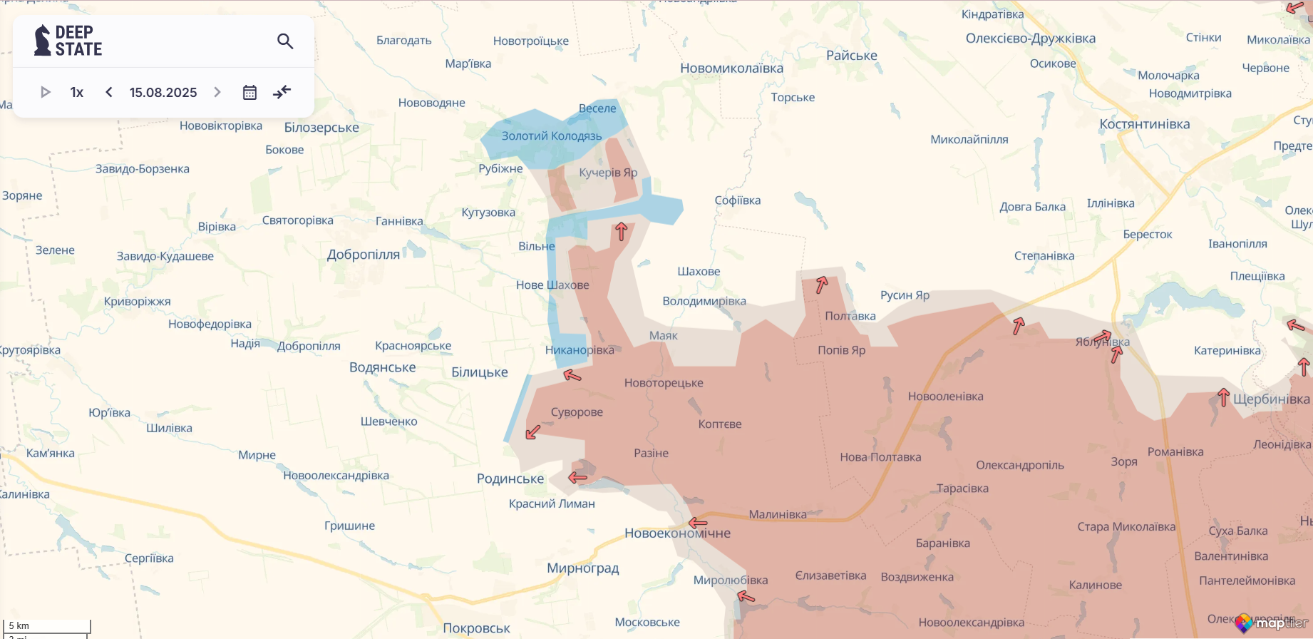 Враг оккупировал два села: в ОСГВ "Днепр" рассказали об обстановке на Донбассе