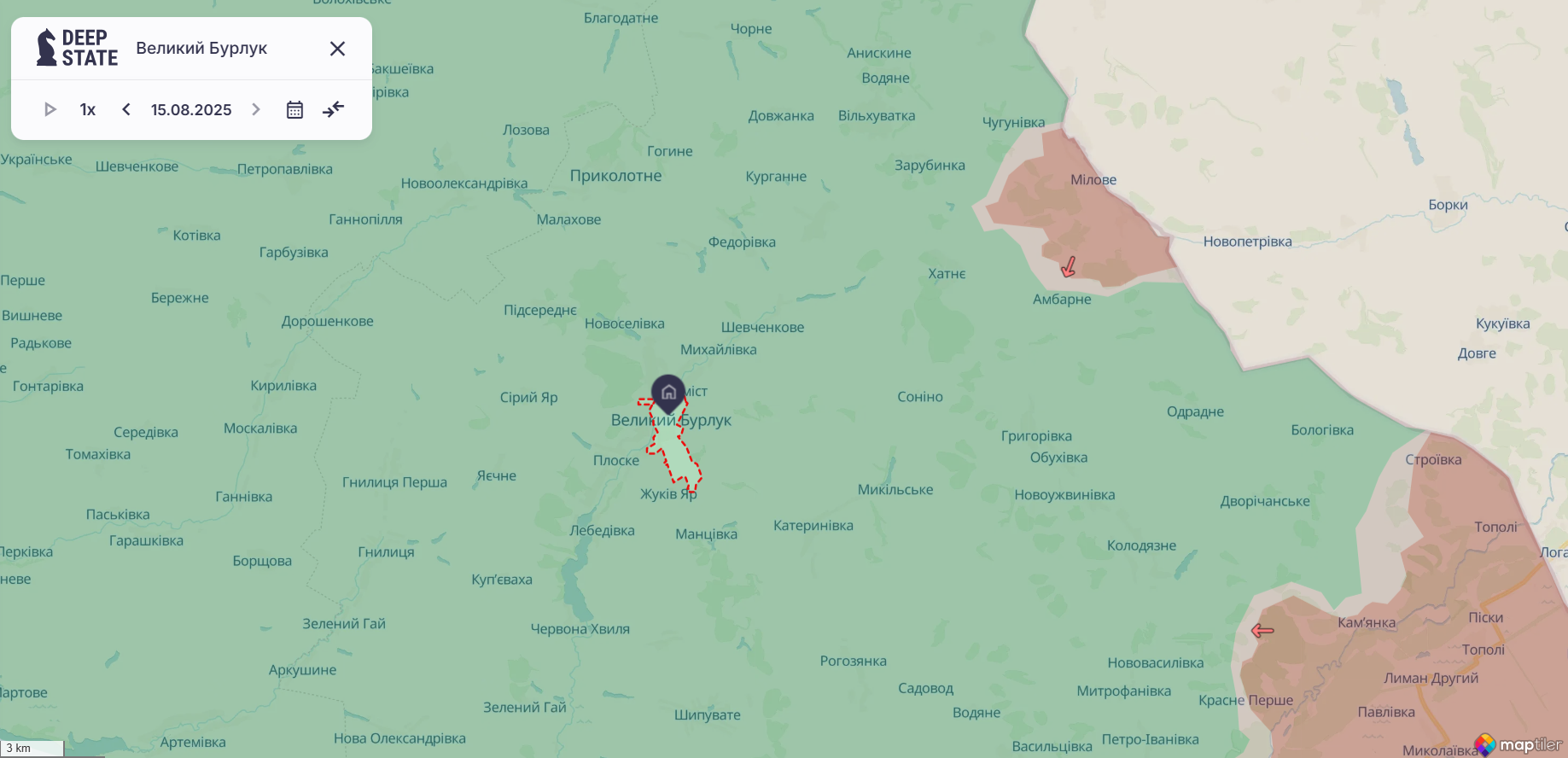 Враг оккупировал два села: в ОСГВ "Днепр" рассказали об обстановке на Донбассе