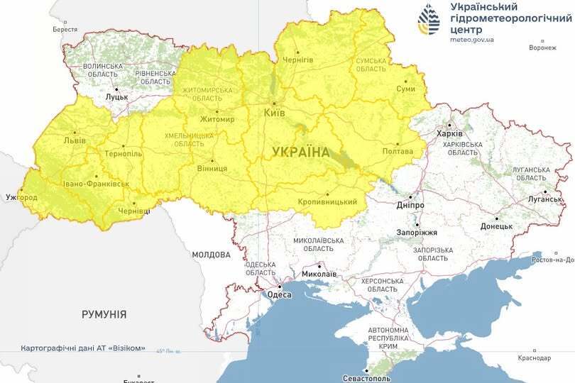 Украину ждут грозы и шквалы: где испортится погода
