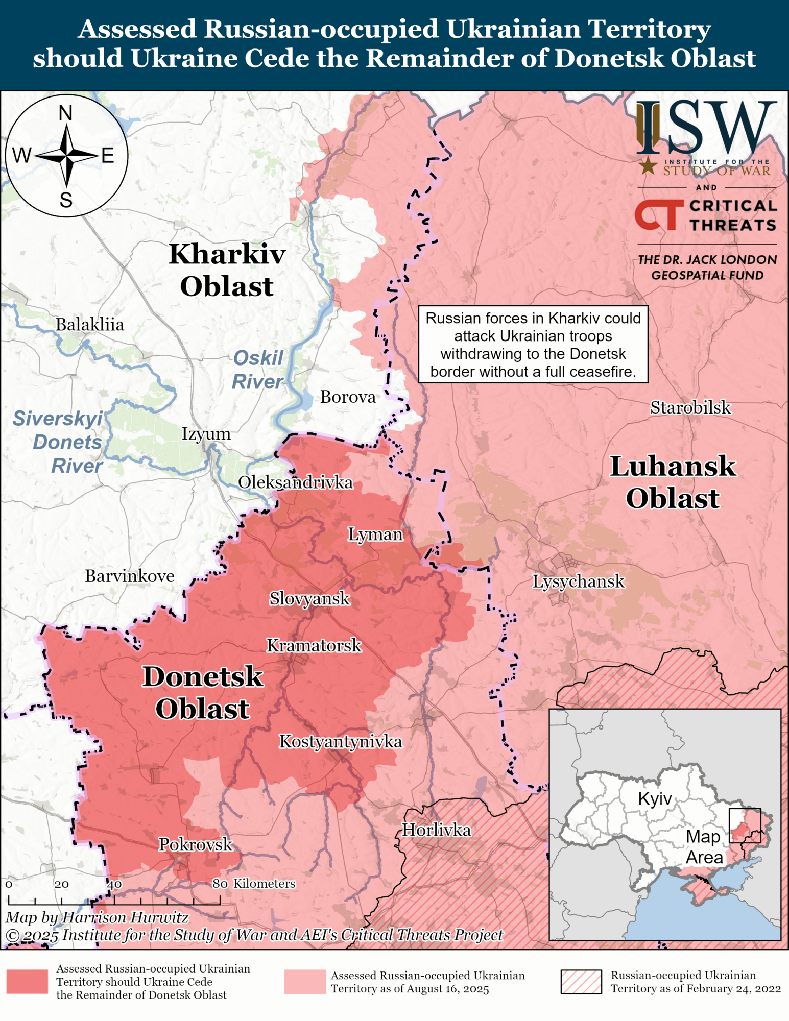 Путін хоче захопити всю Донецьку область