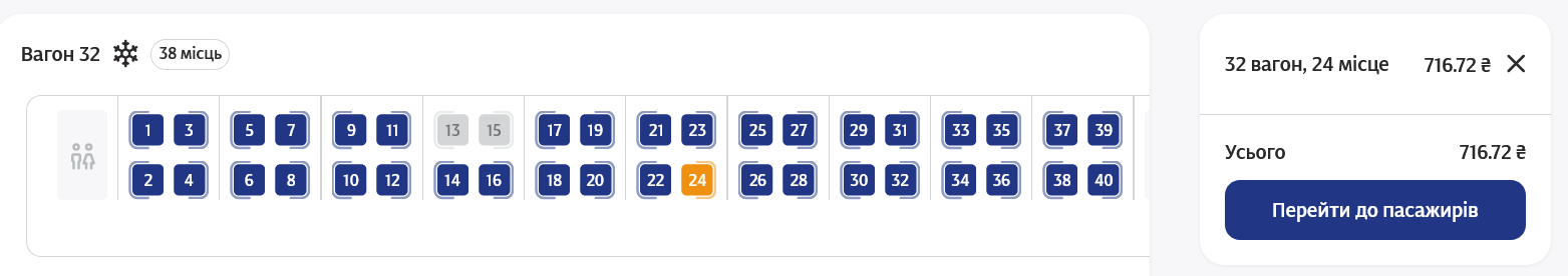 Скільки коштують квитки на новий поїзд до Львова
