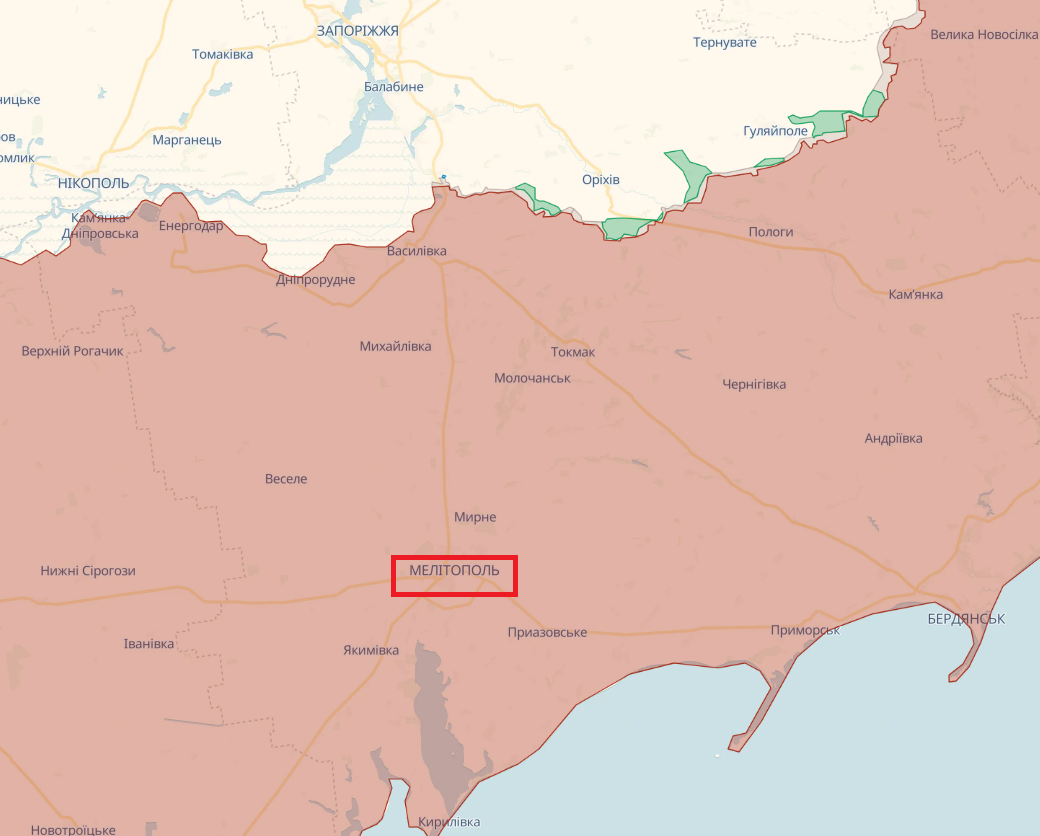 ГУР знищило у Мелітополі склад БК та окупантів, яких перекинули на Запорізький напрямок. Відео