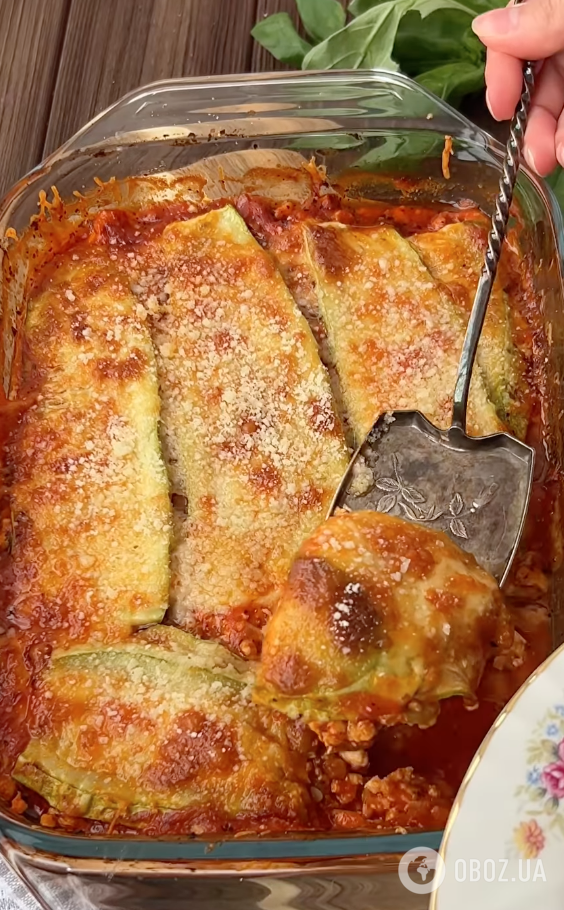 Готова лазанья