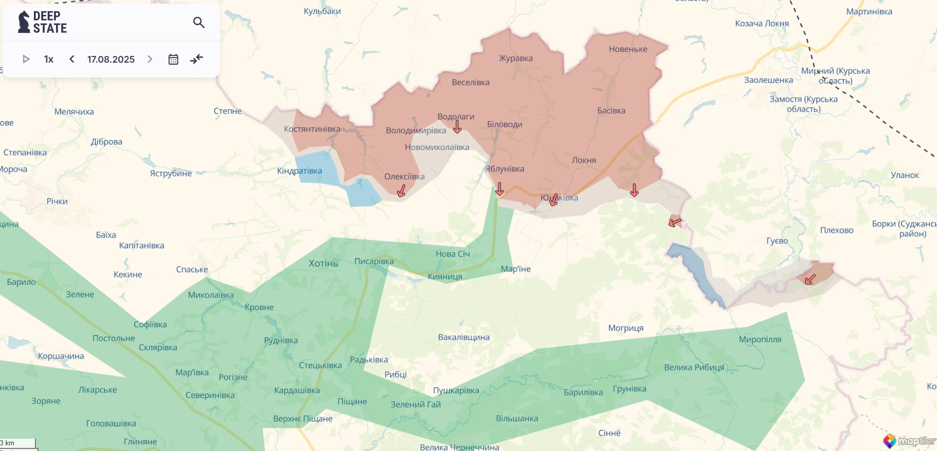 "Продовжуємо наступальні дії": Сирський заявив про поразку ворога на Сумщині