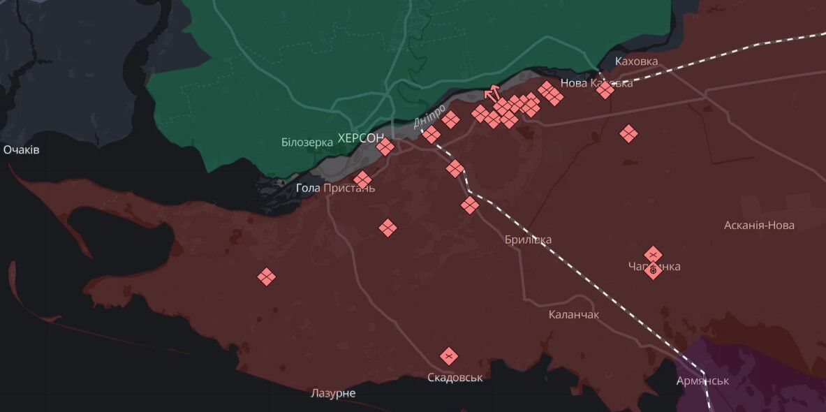 Херсонщина бої