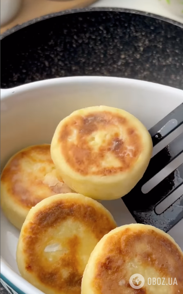 Готовые сырники