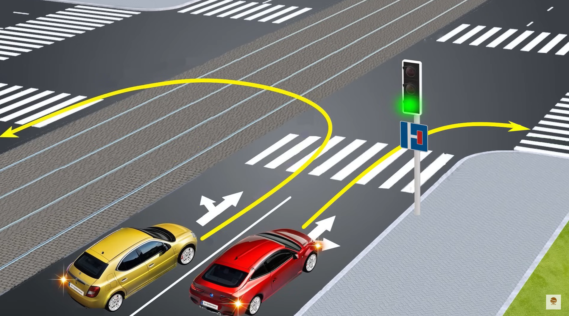 Какой водитель нарушает правила: задание по ПДД