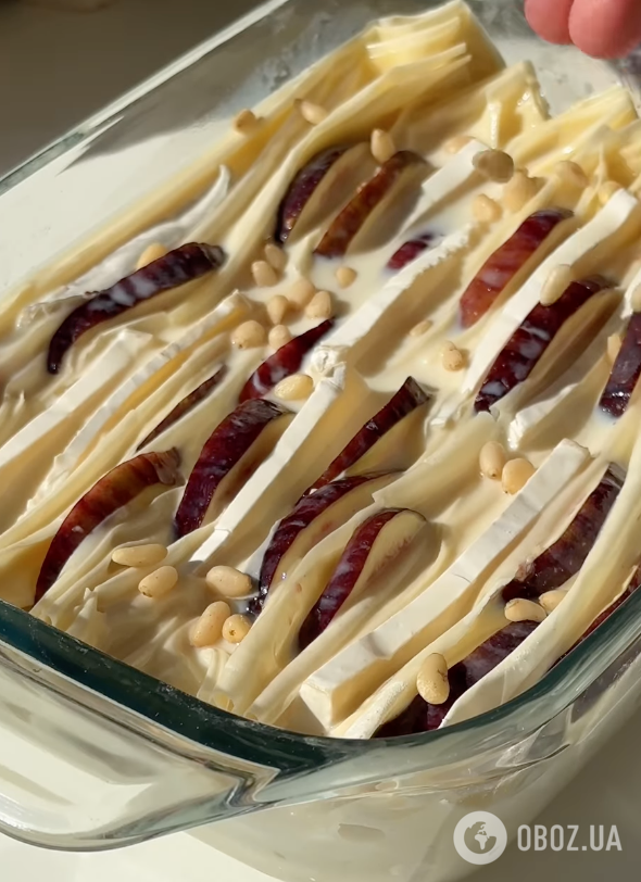 Сыр и инжир для блюда