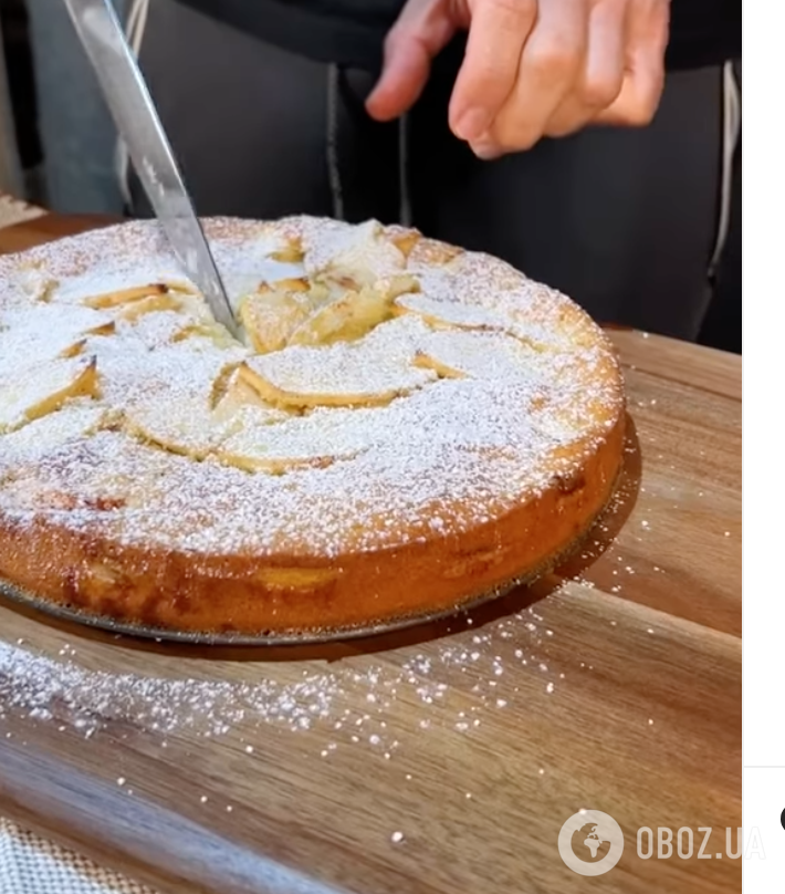 Готовый пирог