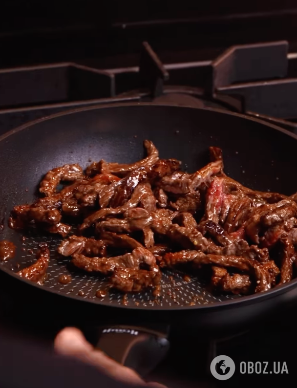 Жареное мясо