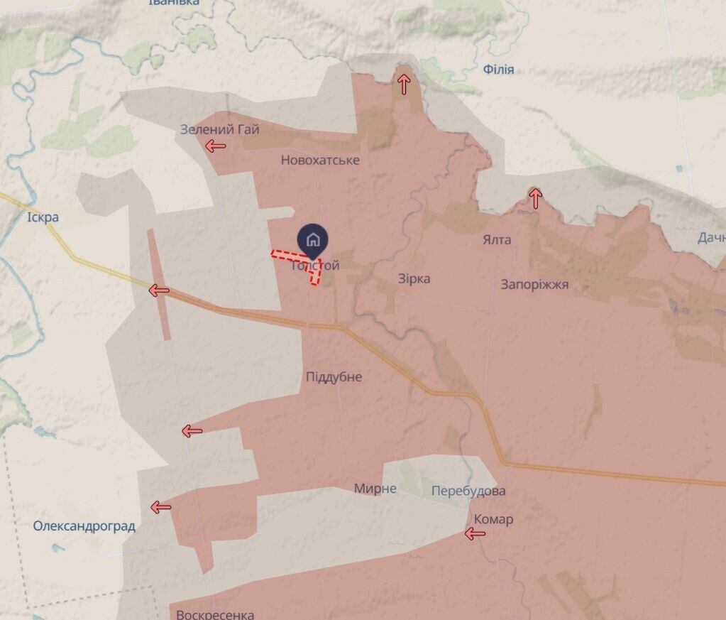 Сили оборони повернули контроль над більшою частиною села Товсте на Донеччині: з'явилися кадри операції