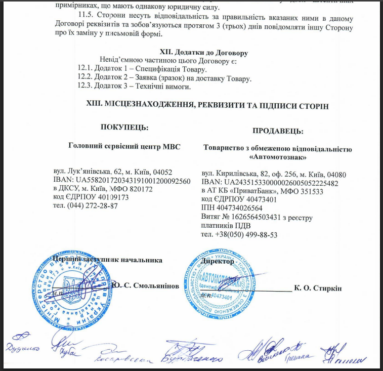 Какой договор подписали