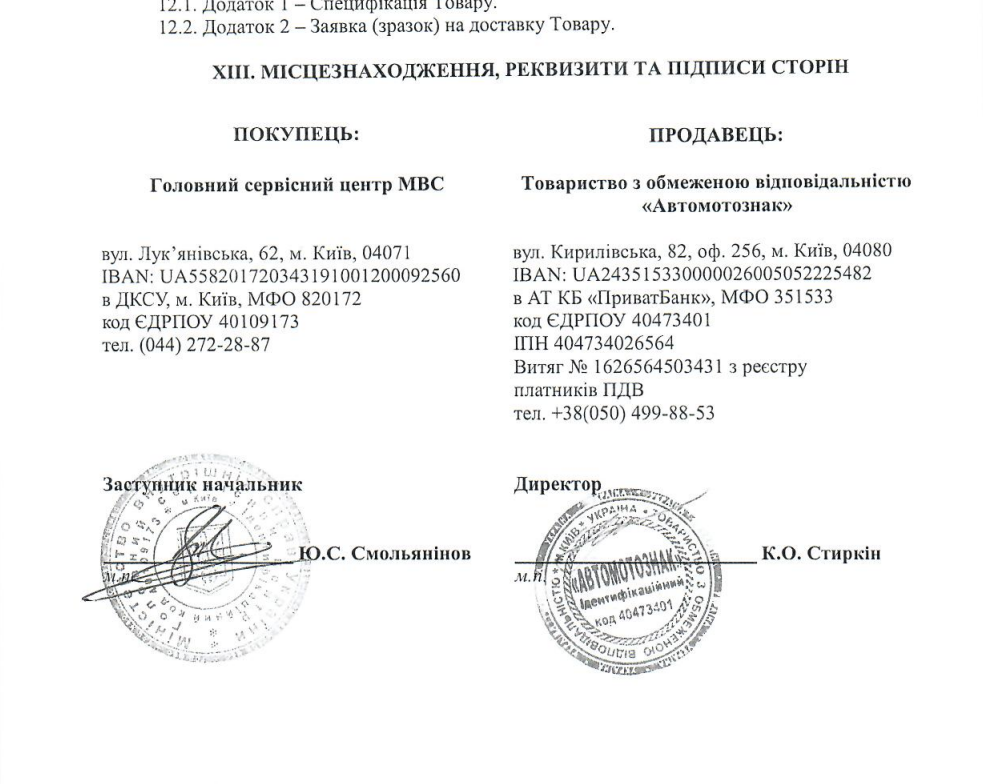 Как выглядит договор